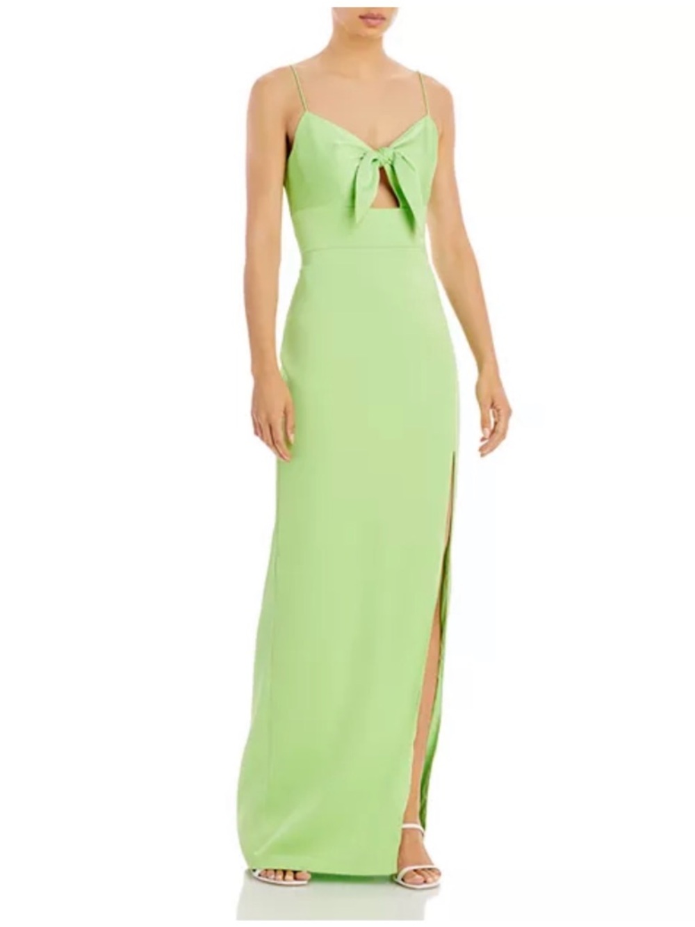 Tie-Front Sheath Dress